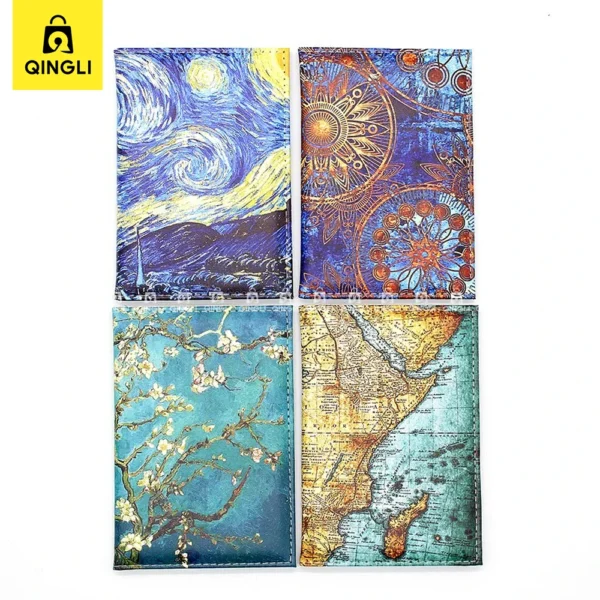 Porta Passaporte Personalizado com Estampa Van Gogh - Image 3