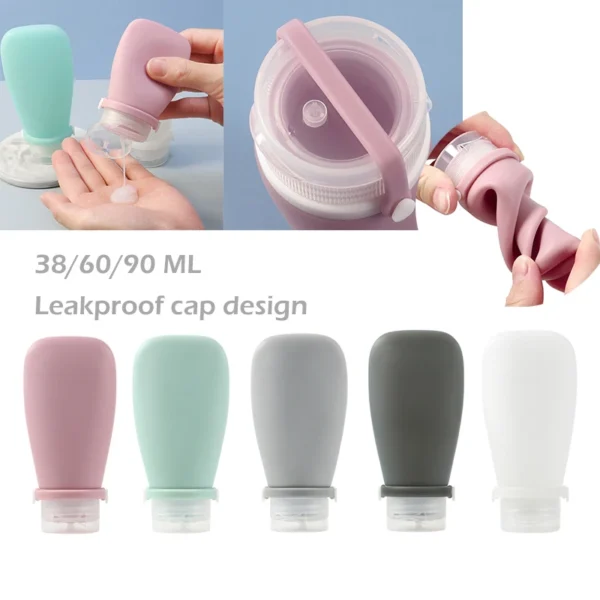 Frascos de Viagem em Silicone 90ml - Image 2